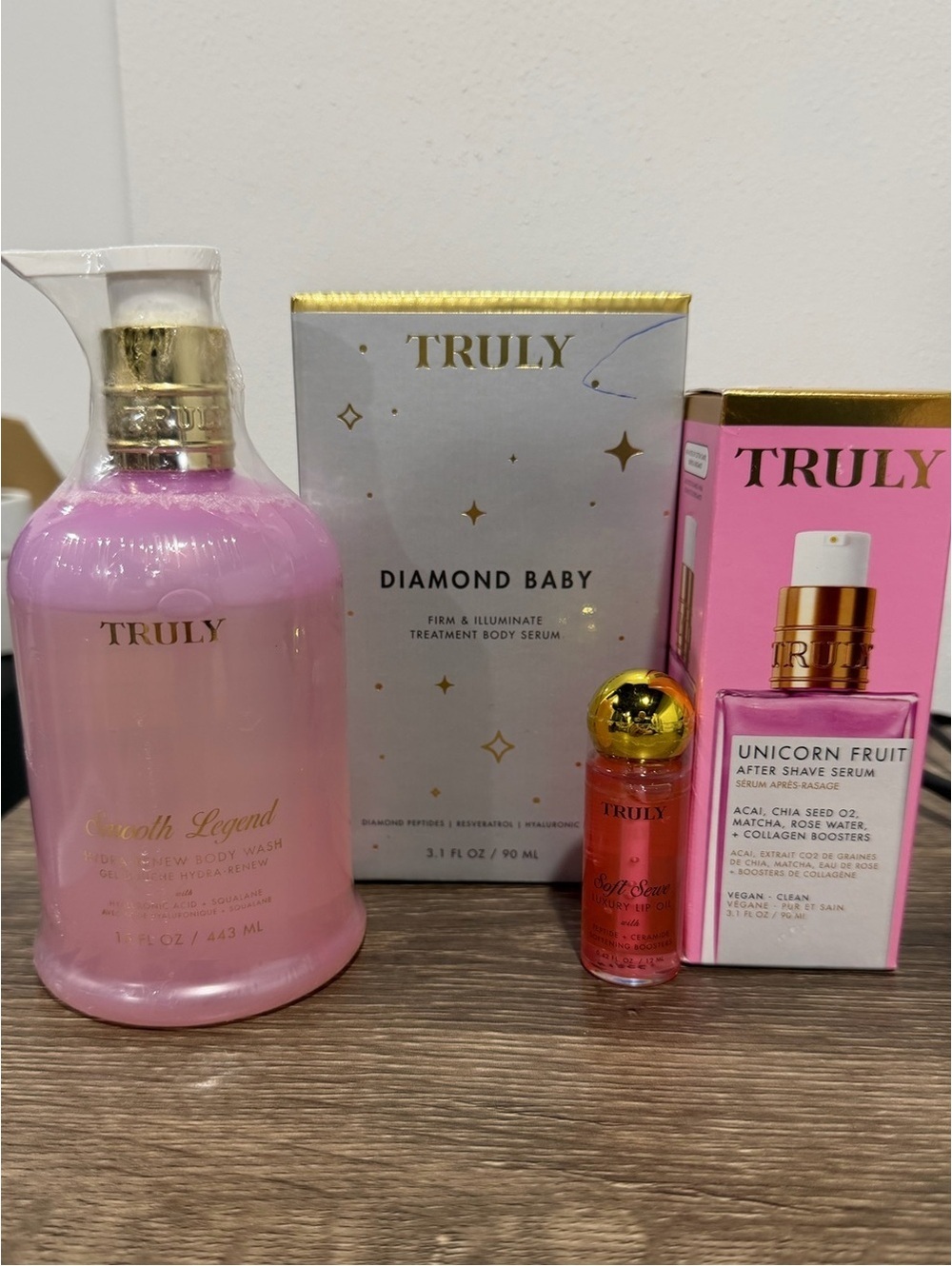 TRULY Deluxe Bundle Diamond Baby Soft Serve Unicorn Fruit Smooth Legend NEW